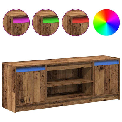 TV-Einheiten 139,5 x 34 x 50 cm Braun Holzwerkstoff
