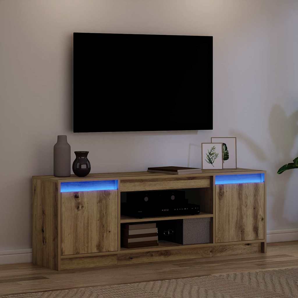 TV-Einheiten 139,5 x 34 x 50 cm Braun Holzwerkstoff