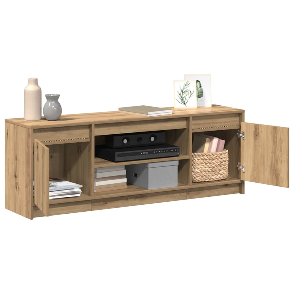 TV-Einheiten 139,5 x 34 x 50 cm Braun Holzwerkstoff