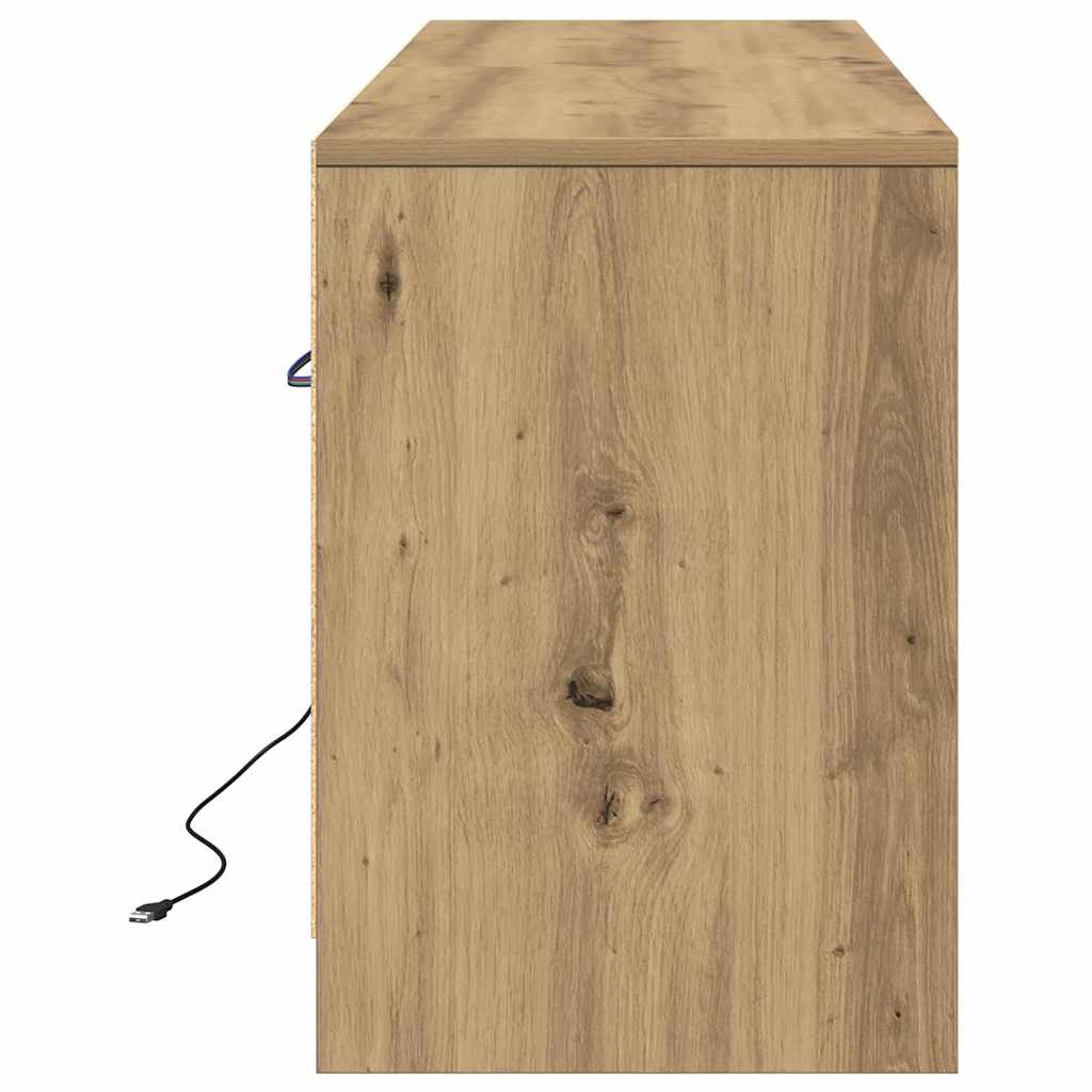 TV-Einheiten 139,5 x 34 x 50 cm Braun Holzwerkstoff