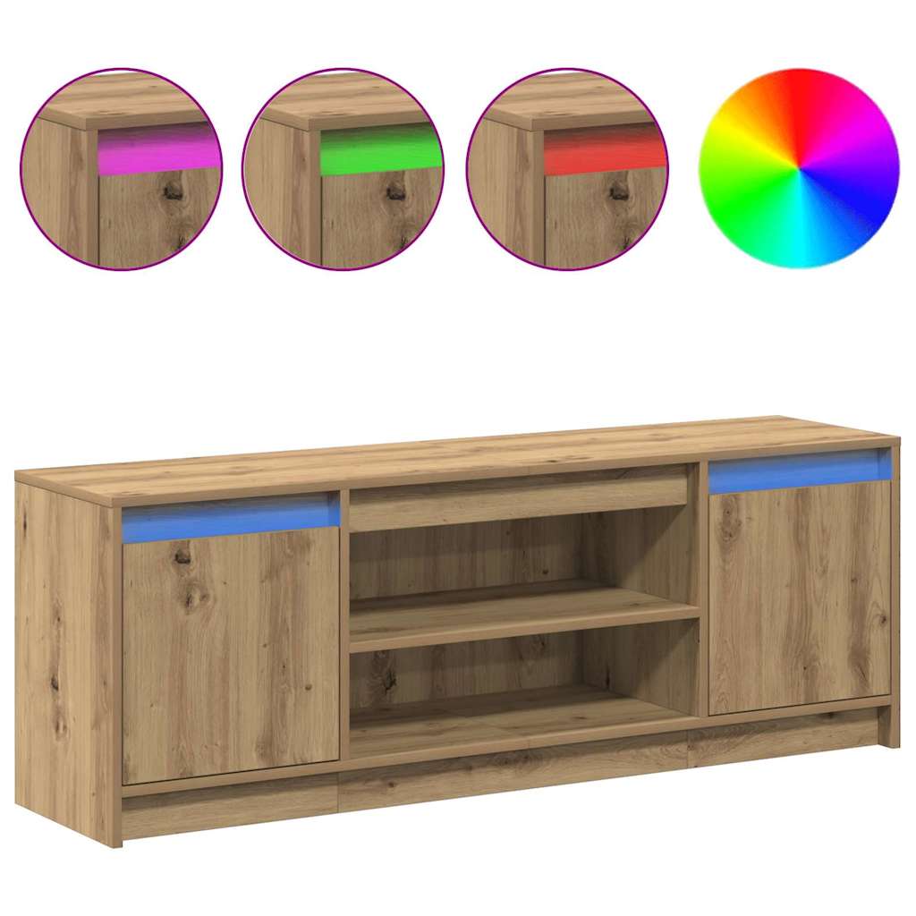 TV-Einheiten 139,5 x 34 x 50 cm Braun Holzwerkstoff