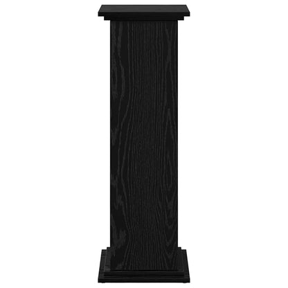 Displaysständer Schwarz Eichen-Optik 31 x 30 x 90 cm