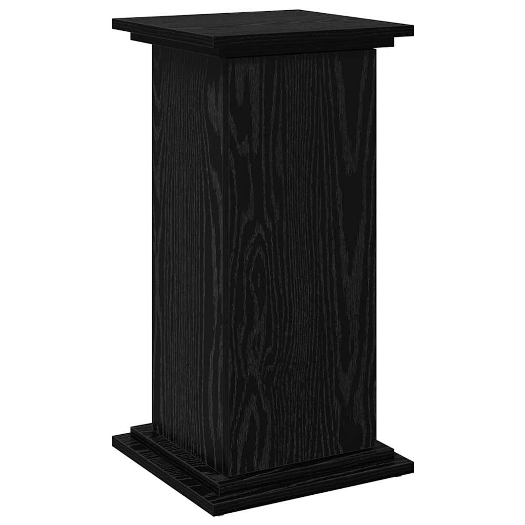 Displaysständer Schwarz Eichen-Optik 31 x 30 x 60 cm
