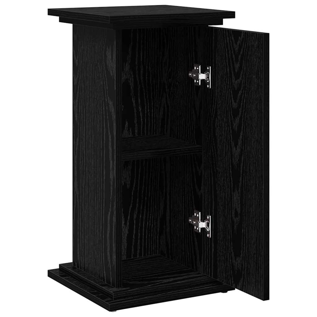 Displaysständer Schwarz Eichen-Optik 31 x 30 x 60 cm