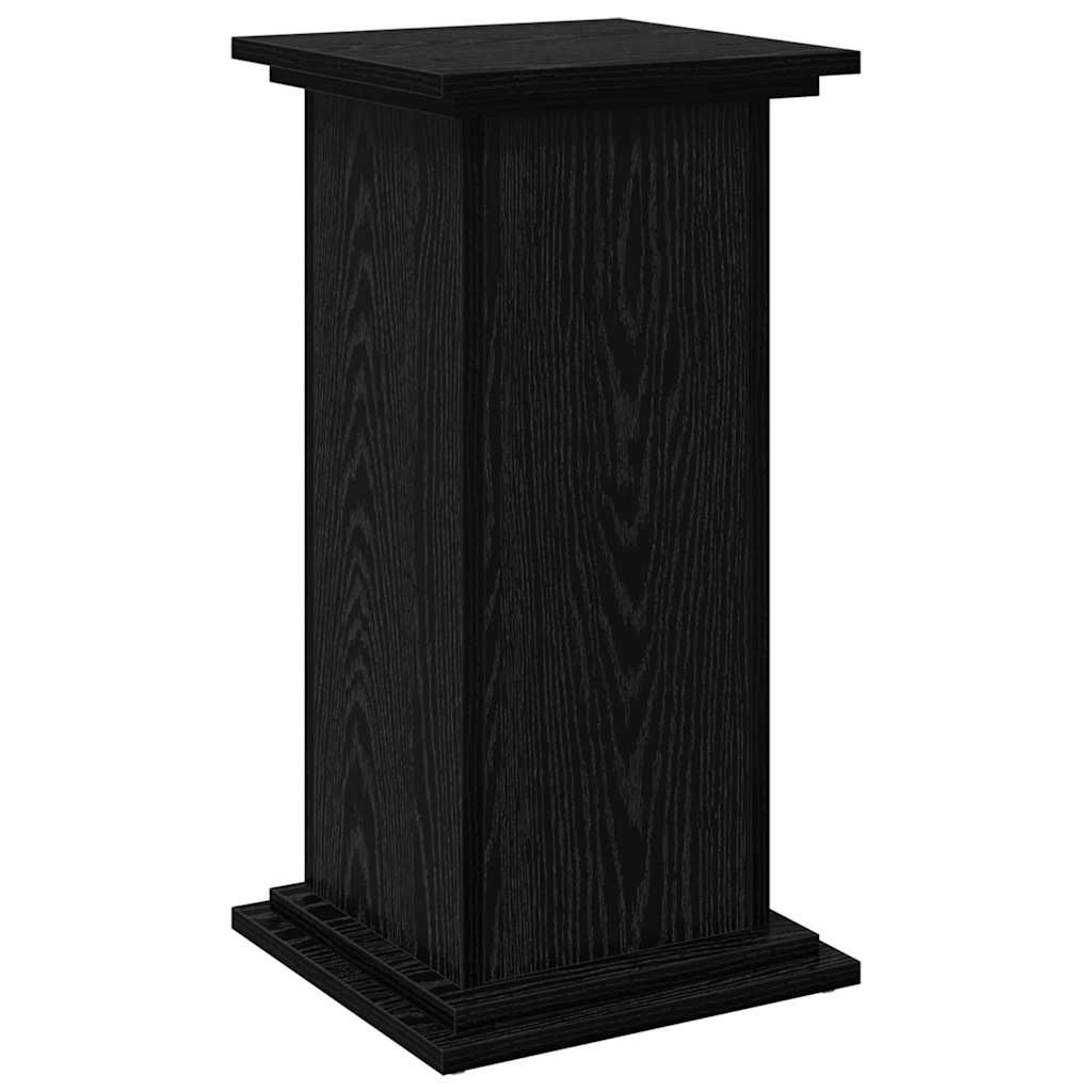 Displaysständer Schwarz Eichen-Optik 31 x 30 x 60 cm