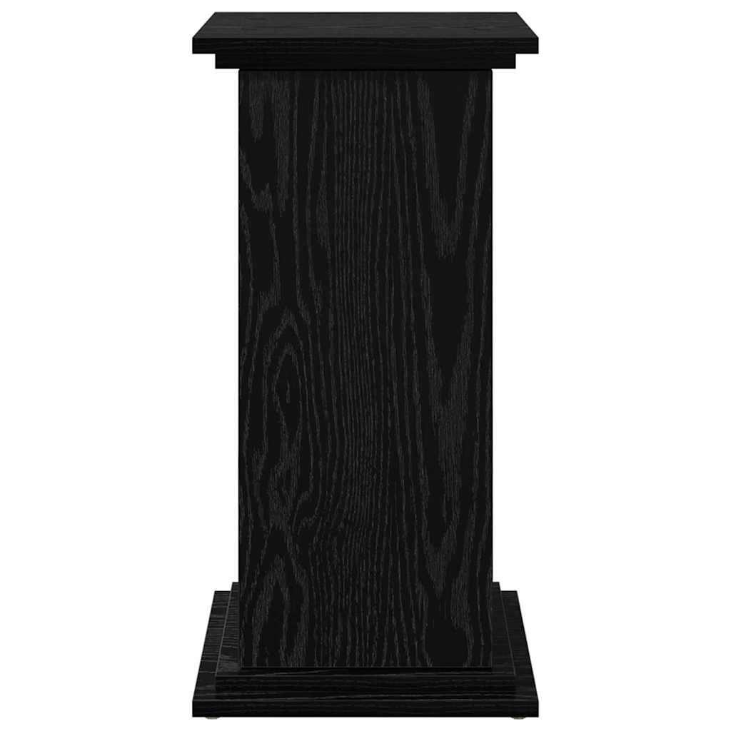 Displaysständer Schwarz Eichen-Optik 31 x 30 x 60 cm