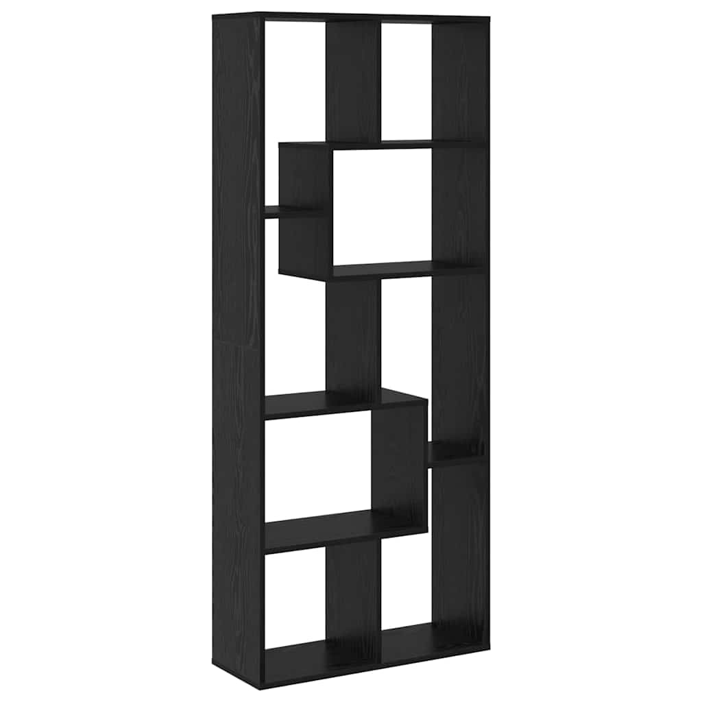 Bücherregal Schwarze Eiche 67 x 25 x 161,5 cm Holzwerkstoff