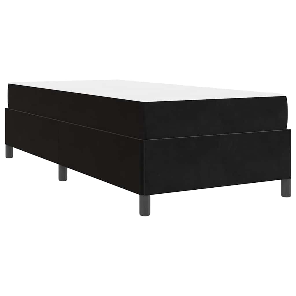 Bettrahmen Schwarz 90 x 200 cm Stoff
