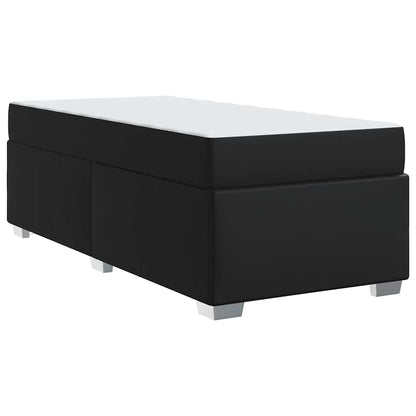 Bettrahmen Schwarz 90 x 200 cm PVC