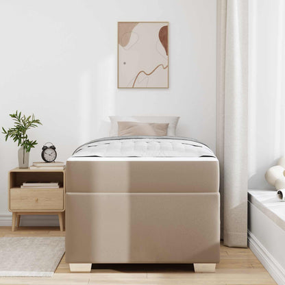Bettrahmen Cappuccino 90 x 200 cm PVC