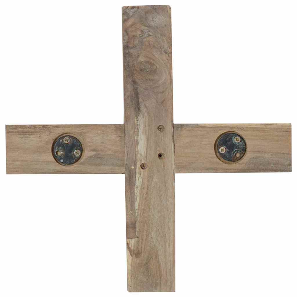 Weihnachtsbaum Braun 120 cm Massivholz Teak