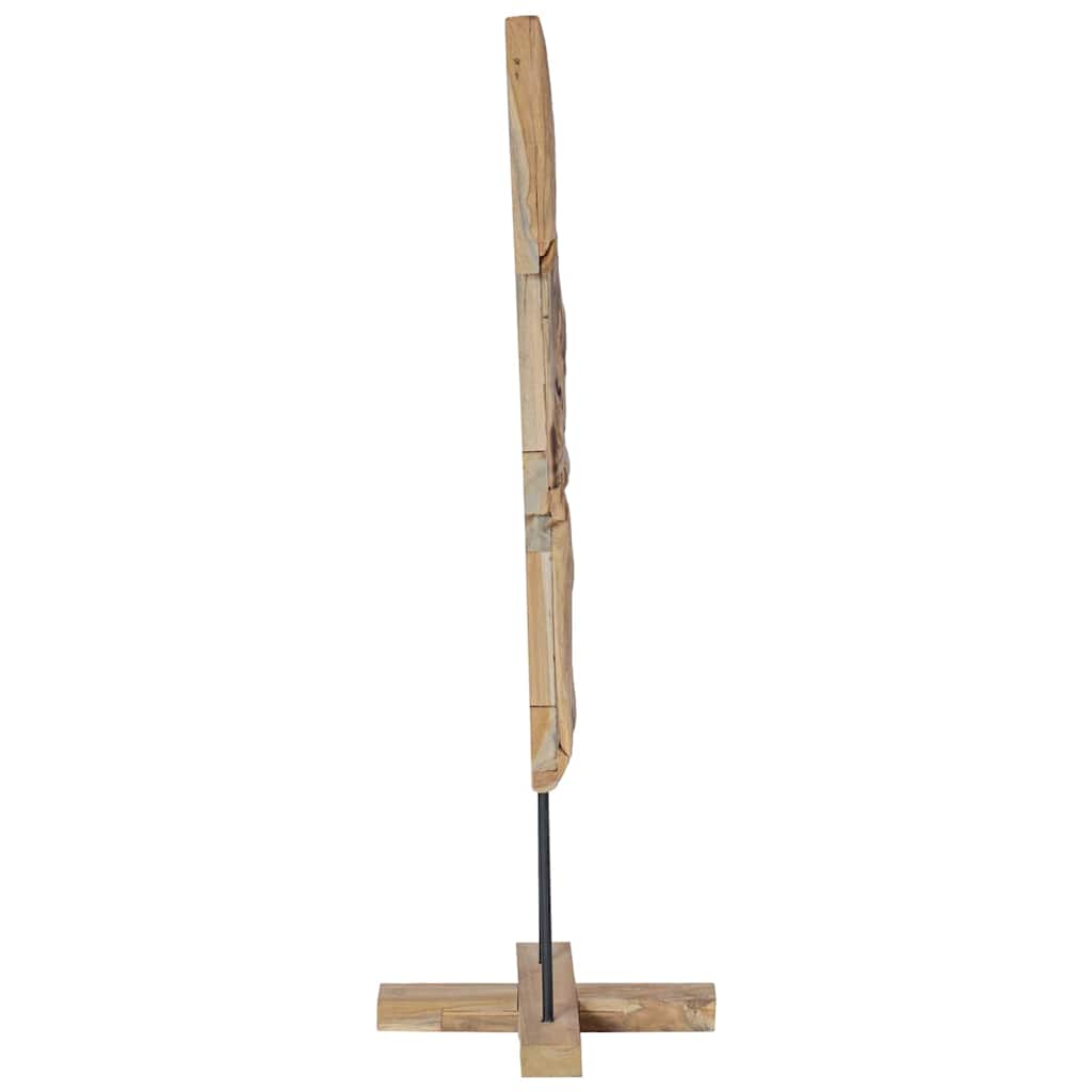 Weihnachtsbaum Braun 120 cm Massivholz Teak