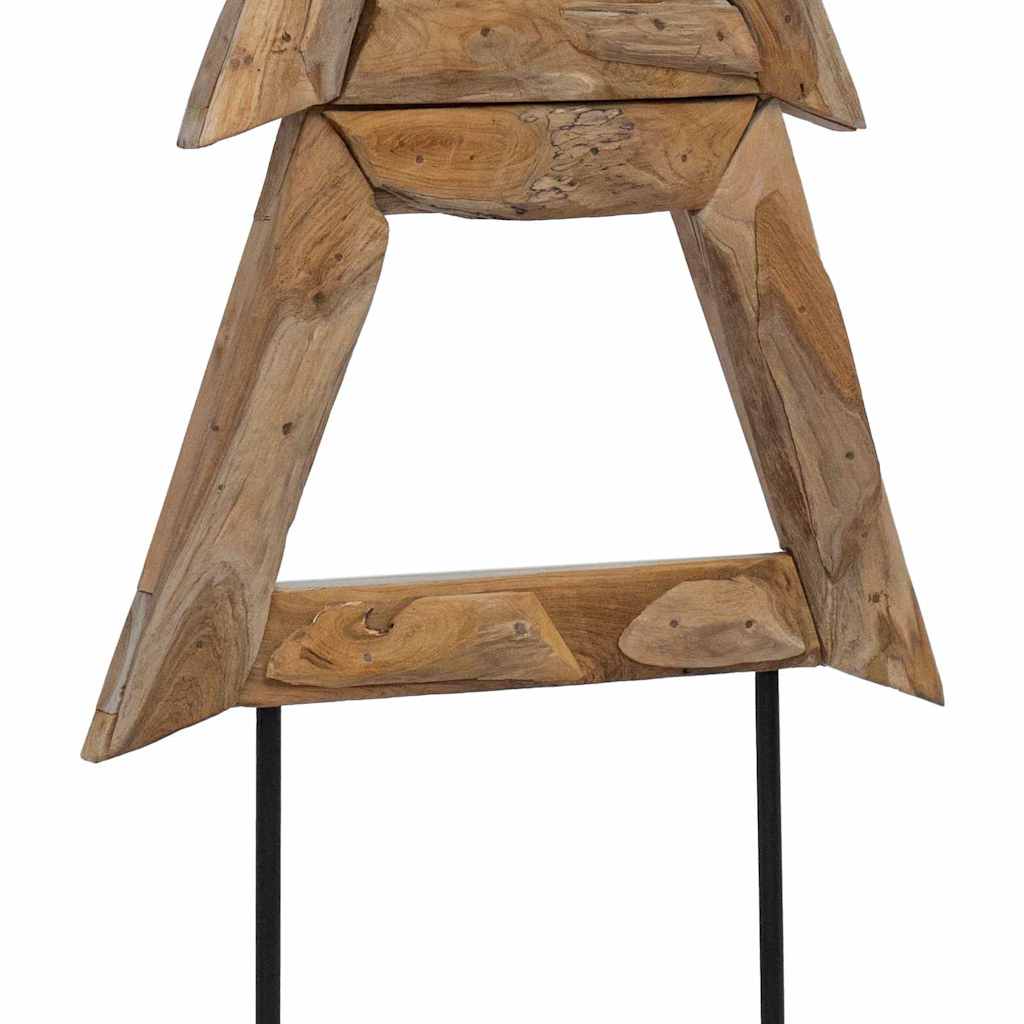 Weihnachtsbaum Braun 149,5 cm Massivholz Teak