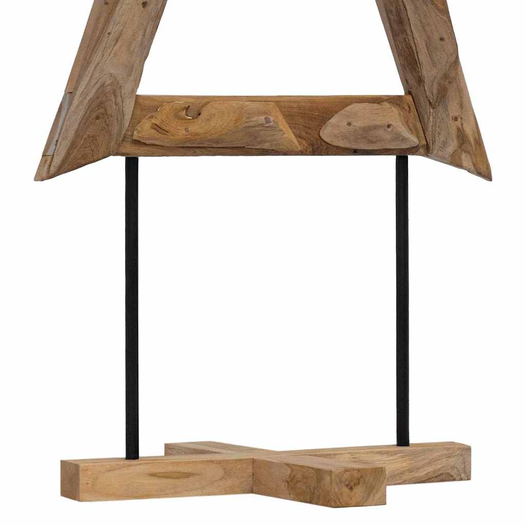 Weihnachtsbaum Braun 149,5 cm Massivholz Teak