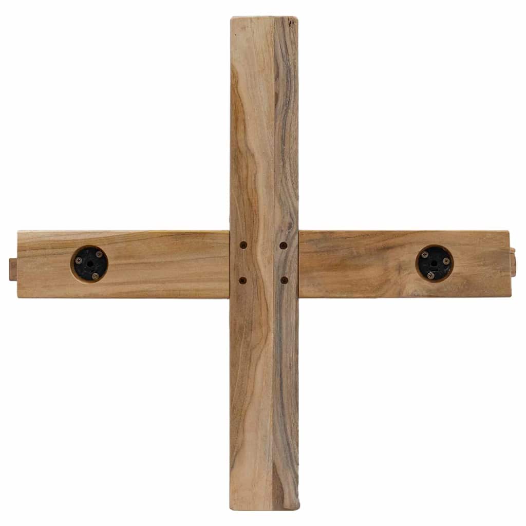 Weihnachtsbaum Braun 149,5 cm Massivholz Teak
