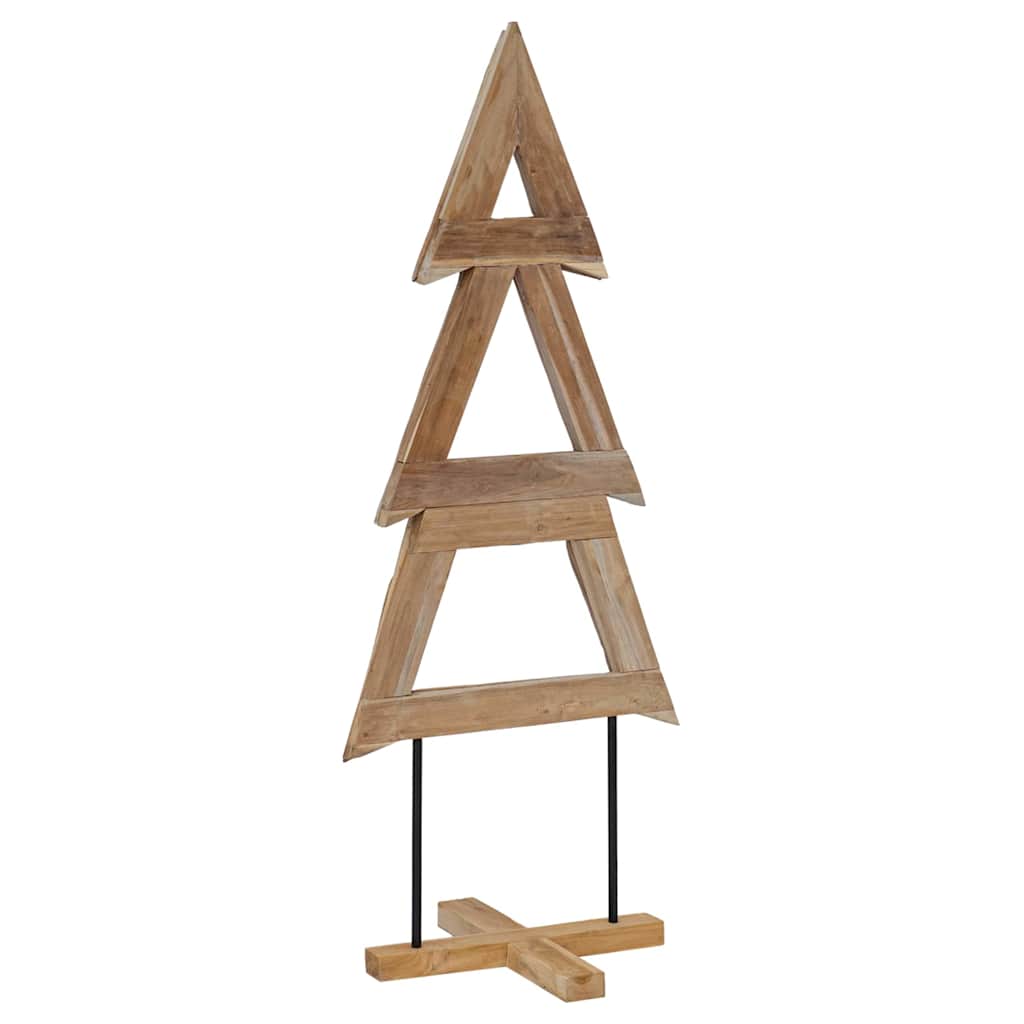 Weihnachtsbaum Braun 149,5 cm Massivholz Teak