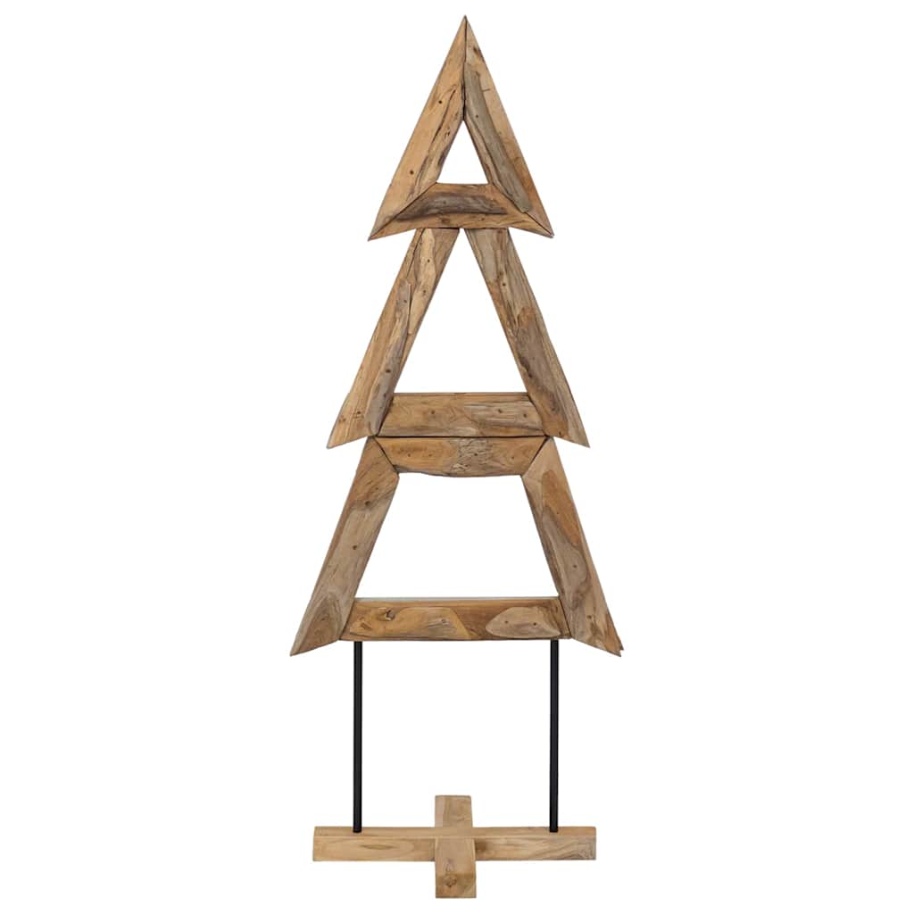 Weihnachtsbaum Braun 149,5 cm Massivholz Teak