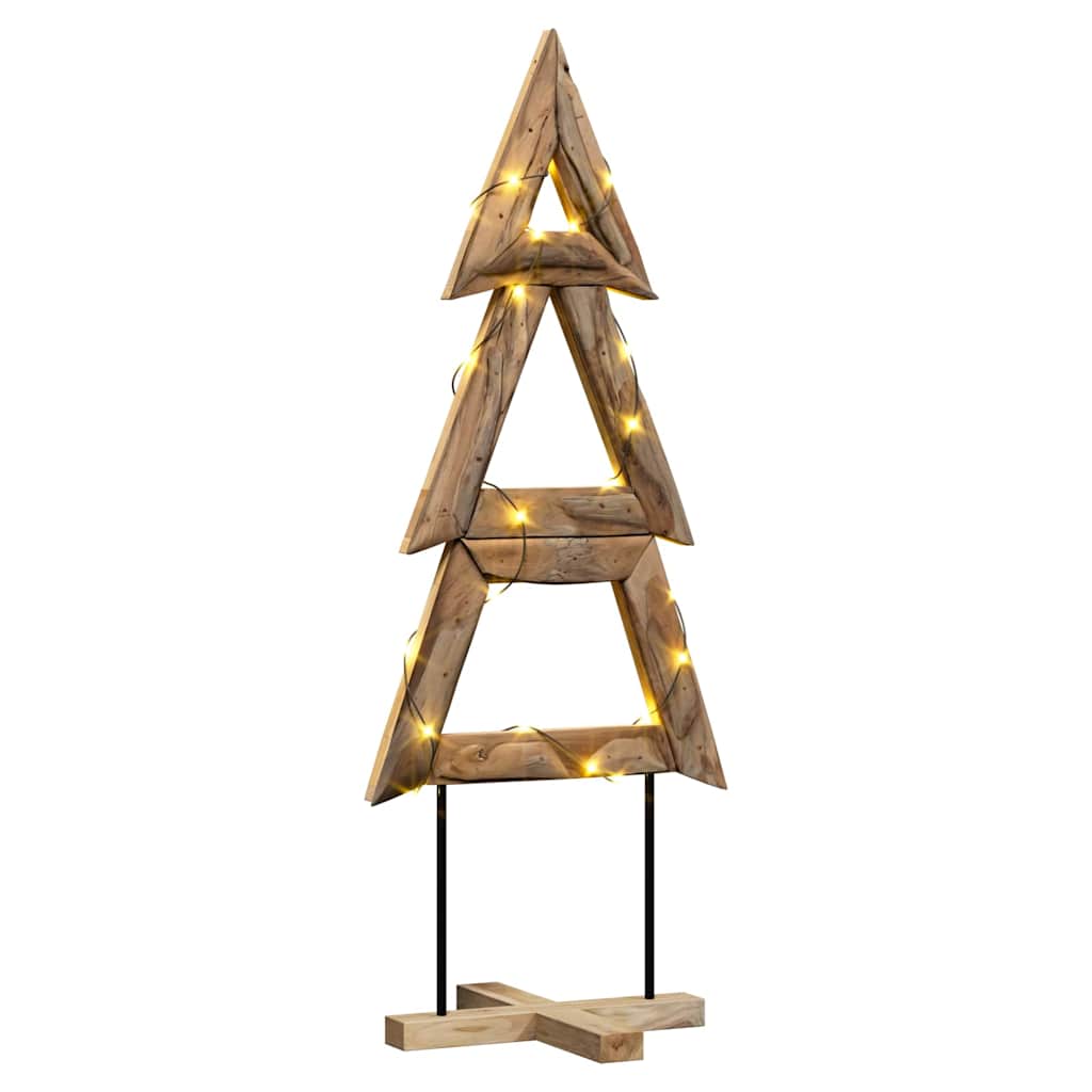 Weihnachtsbaum Braun 149,5 cm Massivholz Teak