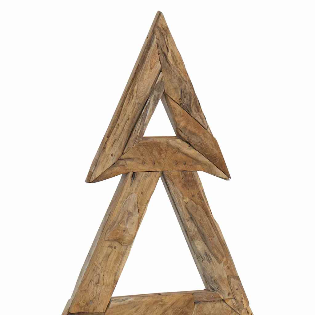Weihnachtsbaum Braun 181 cm Massivholz Teak