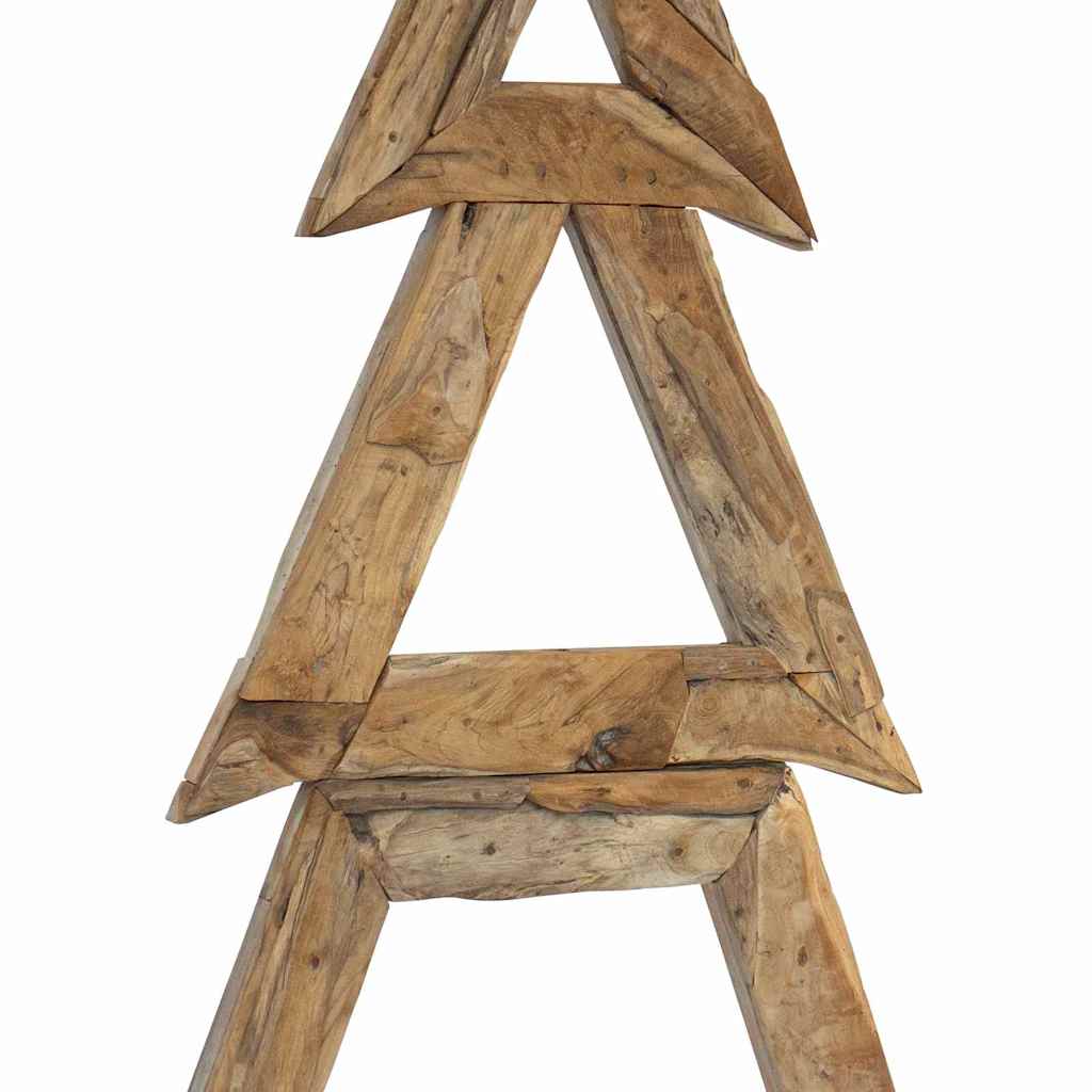 Weihnachtsbaum Braun 181 cm Massivholz Teak