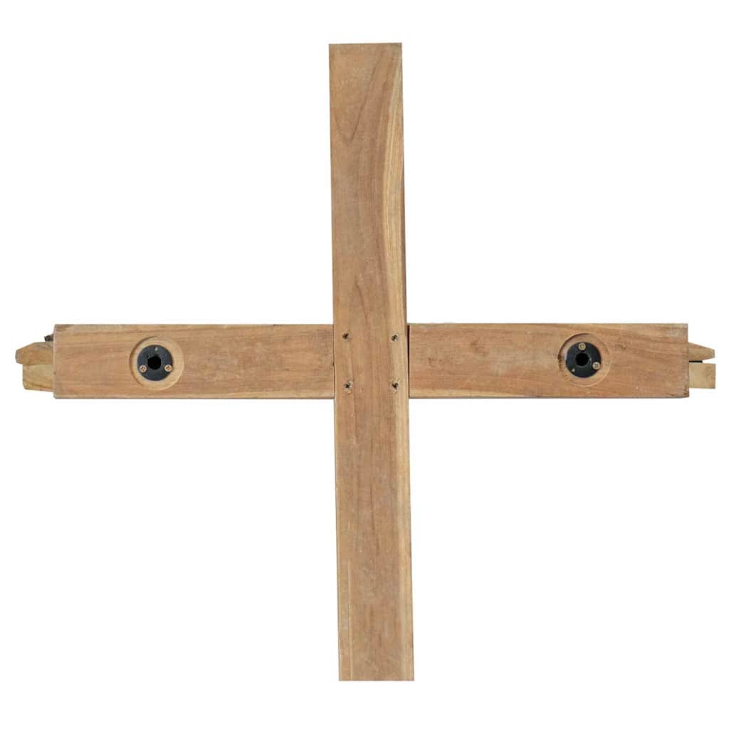 Weihnachtsbaum Braun 181 cm Massivholz Teak
