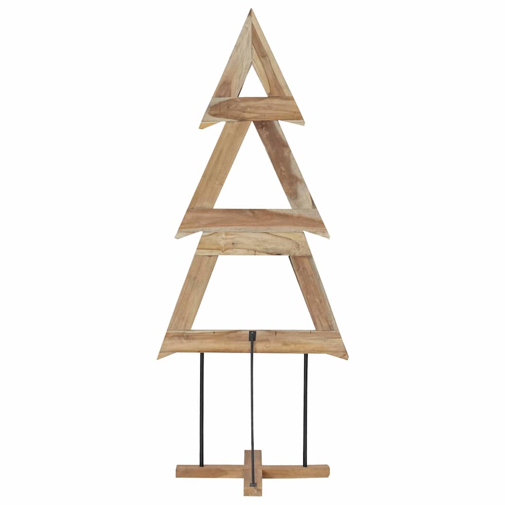Weihnachtsbaum Braun 181 cm Massivholz Teak