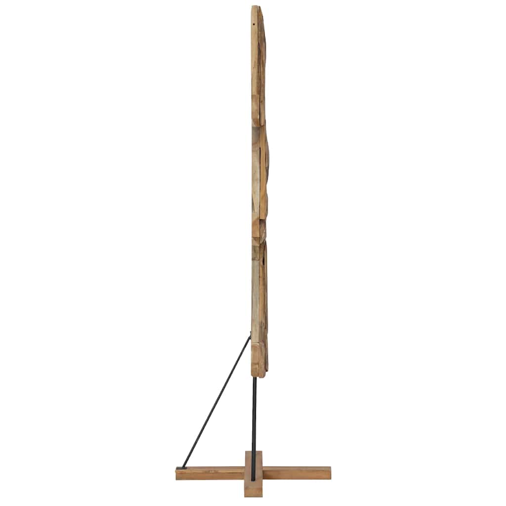 Weihnachtsbaum Braun 181 cm Massivholz Teak