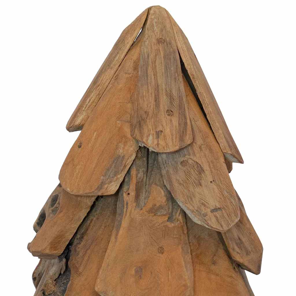 Weihnachtsbaum Braun 61 cm Massivholz Teak