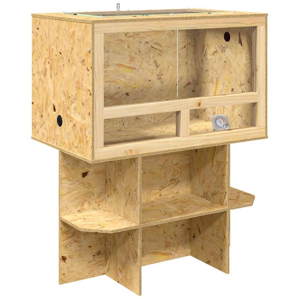 Terrarium Braun 80 x 50 x 100 cm OSB