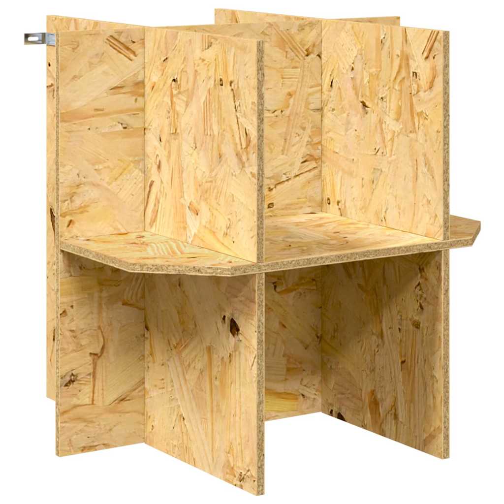 Terrarium Braun 50 x 50 x 100 cm OSB