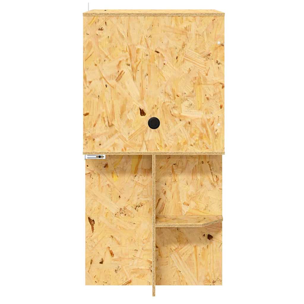 Terrarium Braun 50 x 50 x 100 cm OSB