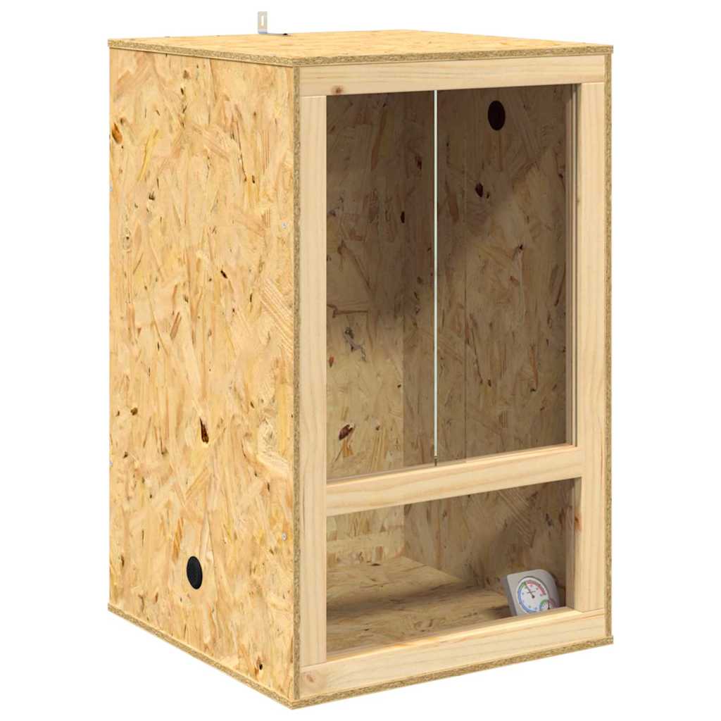 Terrarium Braun 50 x 50 x 130 cm OSB