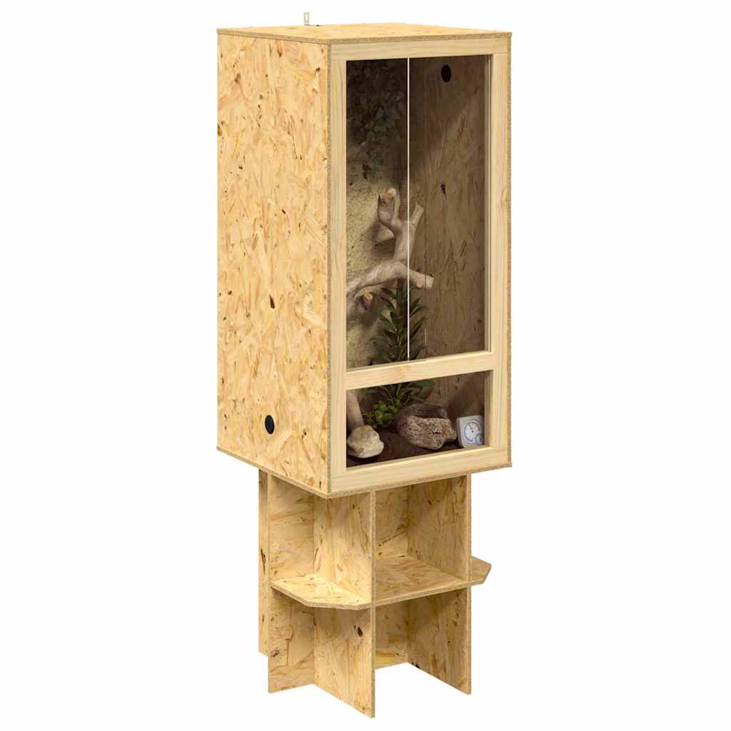 Terrarium Braun 50 x 50 x 150 cm OSB