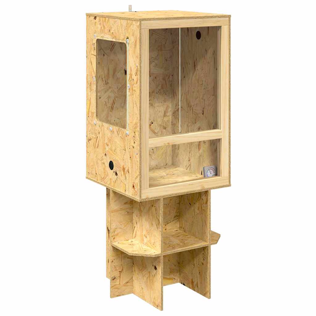 Terrarium Braun 50 x 50 x 130 cm OSB