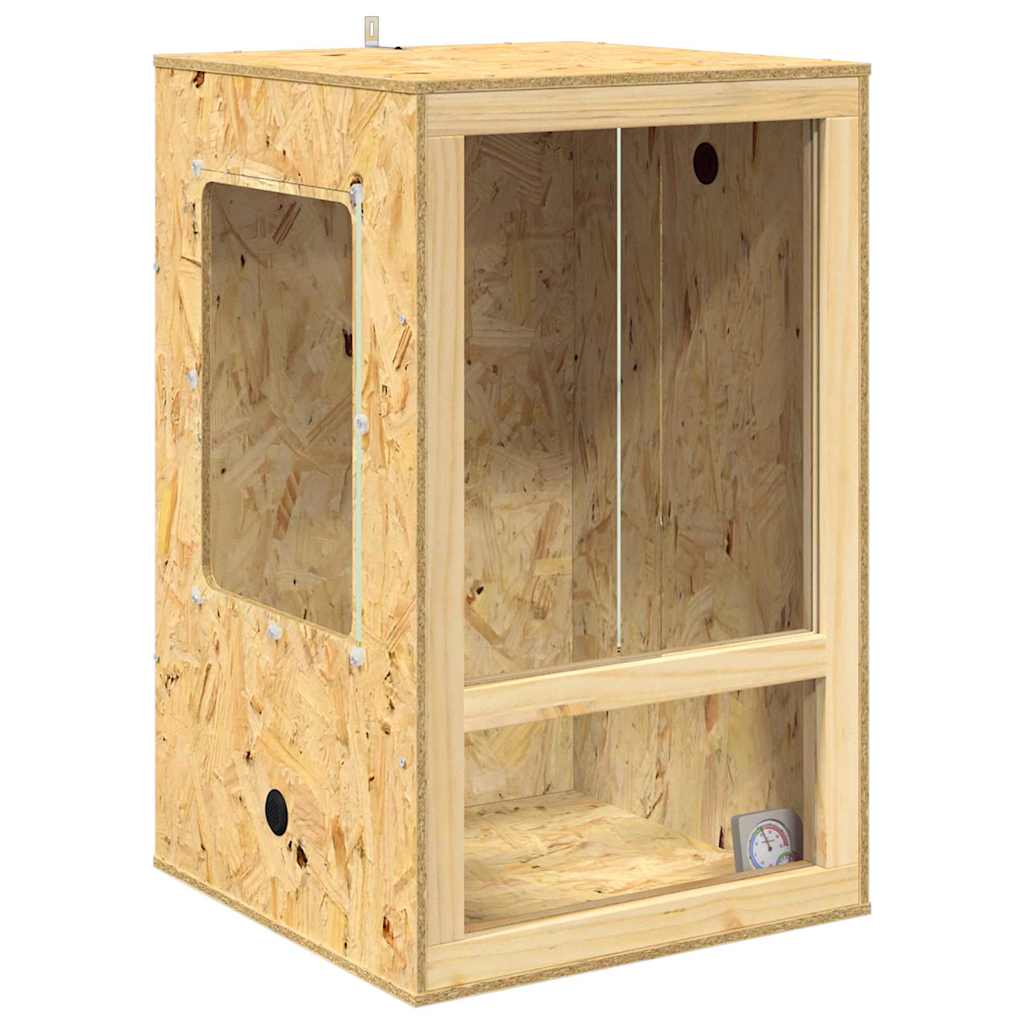 Terrarium Braun 50 x 50 x 130 cm OSB