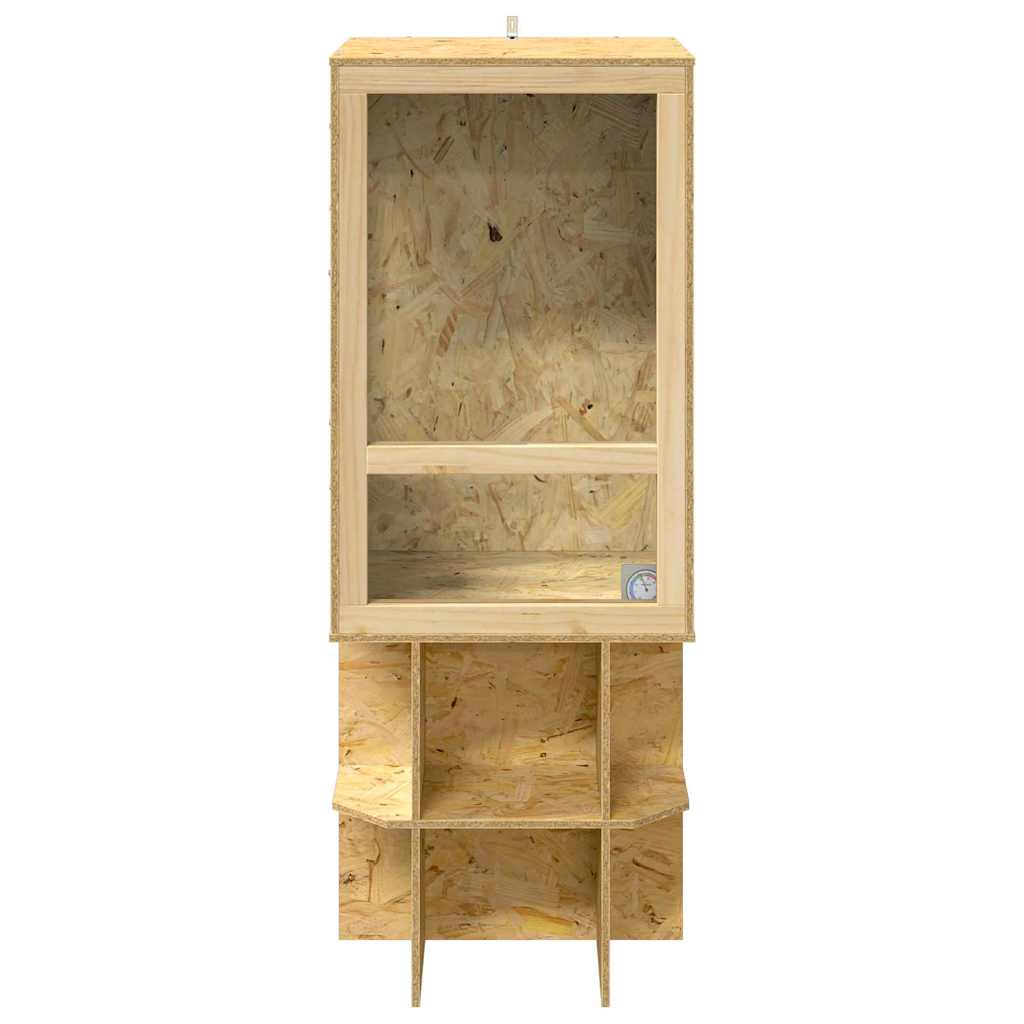 Terrarium Braun 50 x 50 x 130 cm OSB