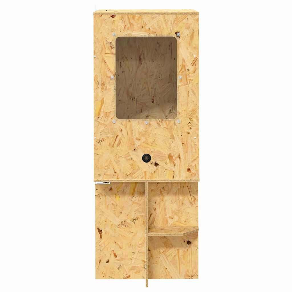 Terrarium Braun 50 x 50 x 130 cm OSB
