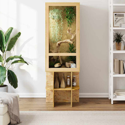 Terrarium Braun 50 x 50 x 150 cm OSB