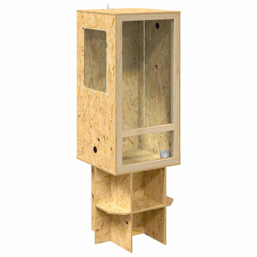 Terrarium Braun 50 x 50 x 150 cm OSB
