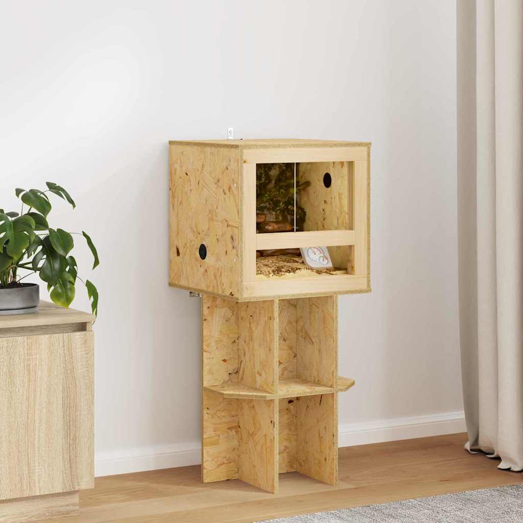 Terrarium Braun 40 x 40 x 90 cm OSB