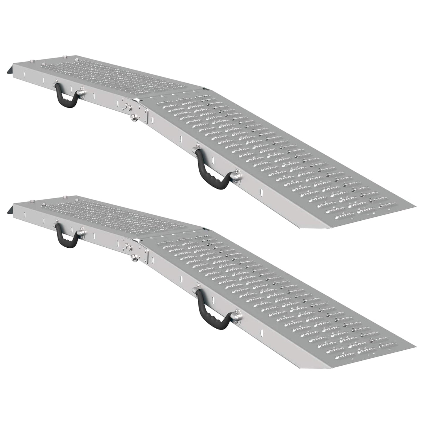 Faltbare Rampe 200kg pro Rampe 2 Stk. Silber 200 kg pro Stück