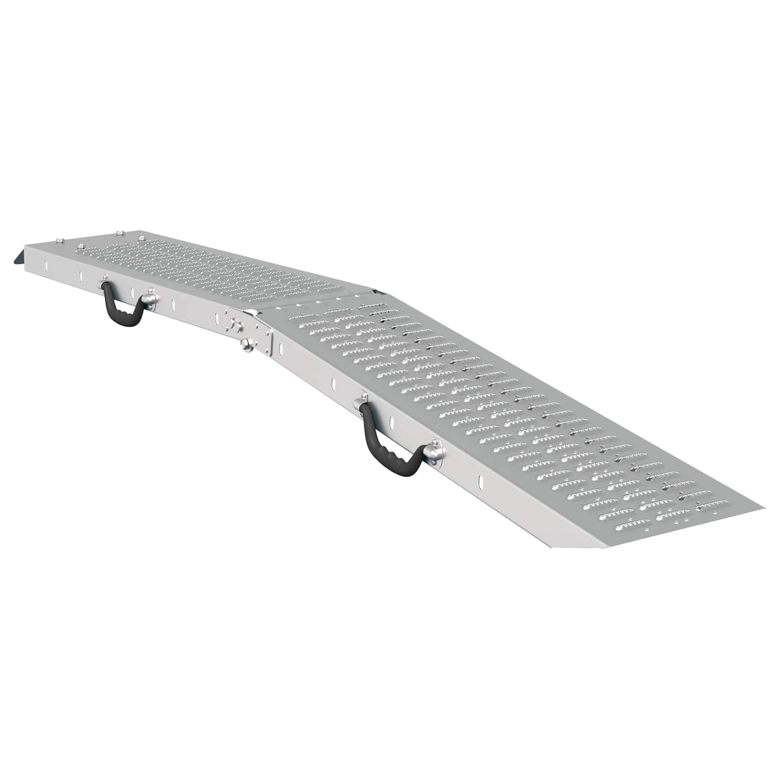Faltbare Rampe 200kg pro Rampe 2 Stk. Silber 200 kg pro Stück