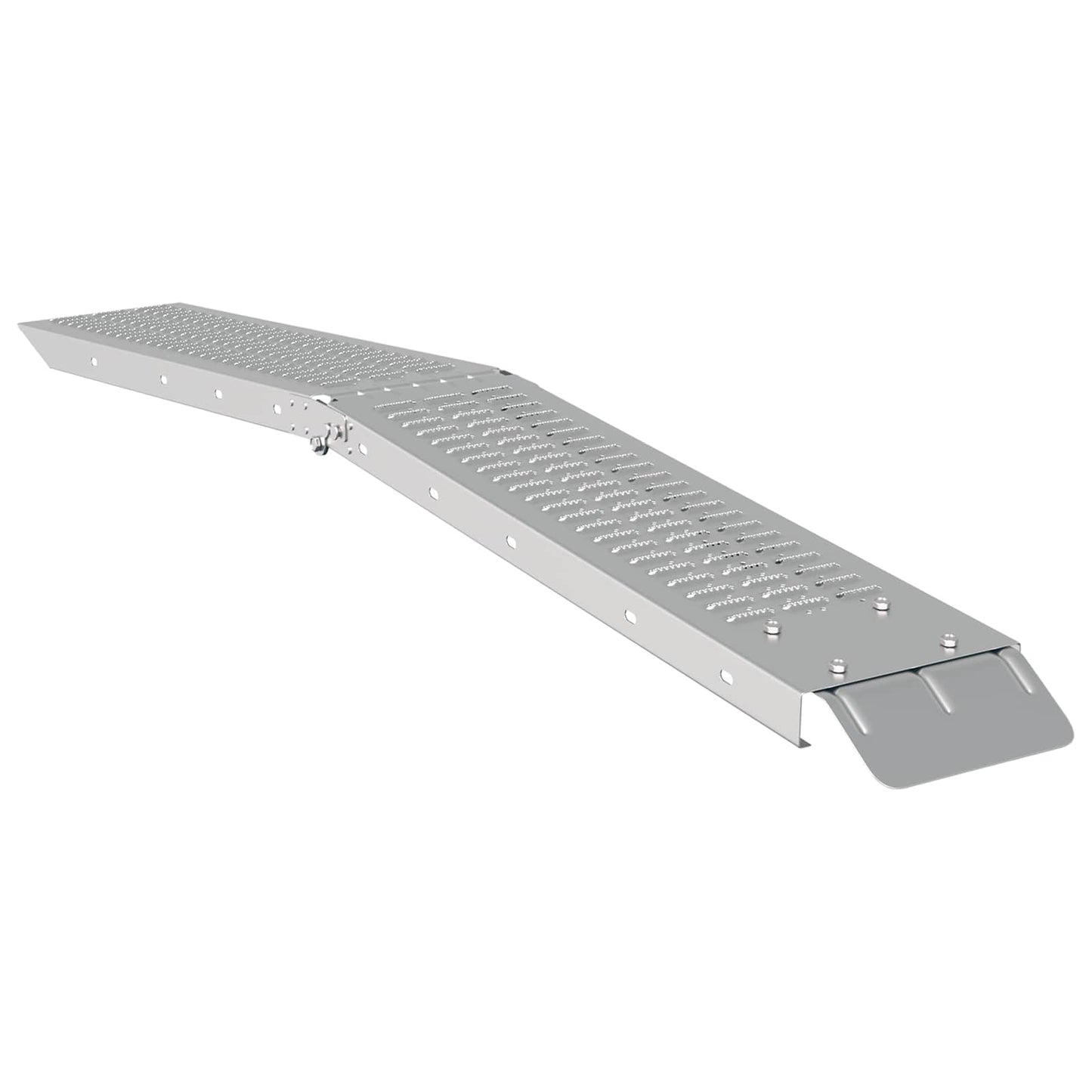 Faltbare Rampe 200kg pro Rampe 2 Stk. Silber 200 kg pro Stück