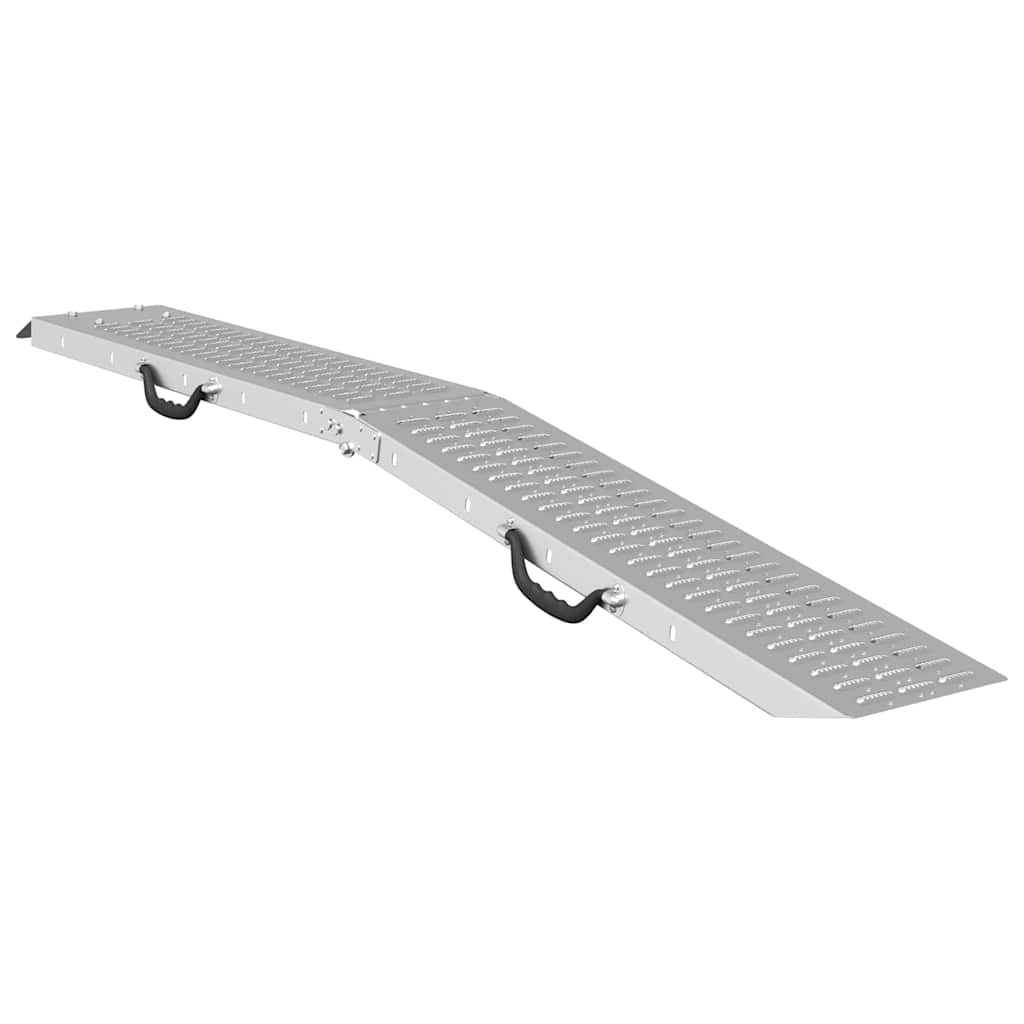 Faltbare Rampe 200kg pro Rampe Silber 200 kg pro Rampe