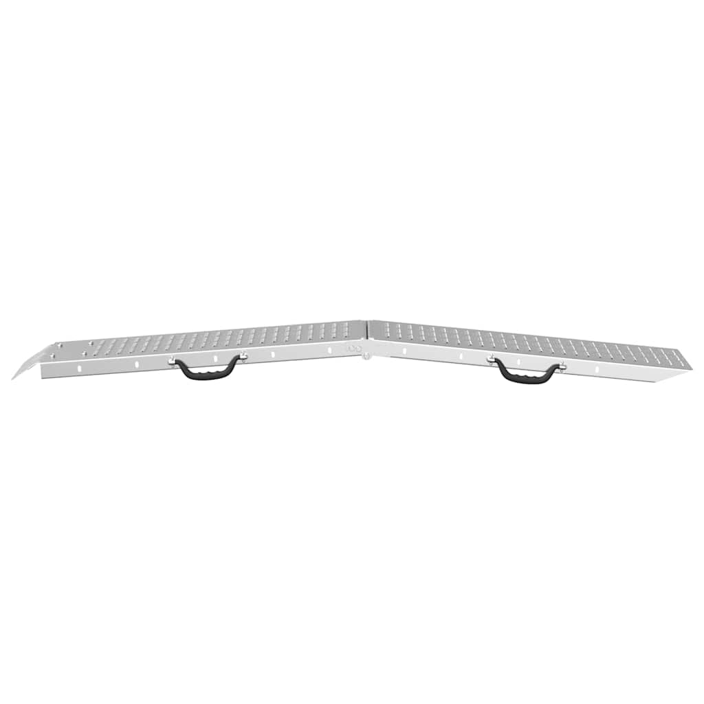 Faltbare Rampe 200kg pro Rampe Silber 200 kg pro Rampe