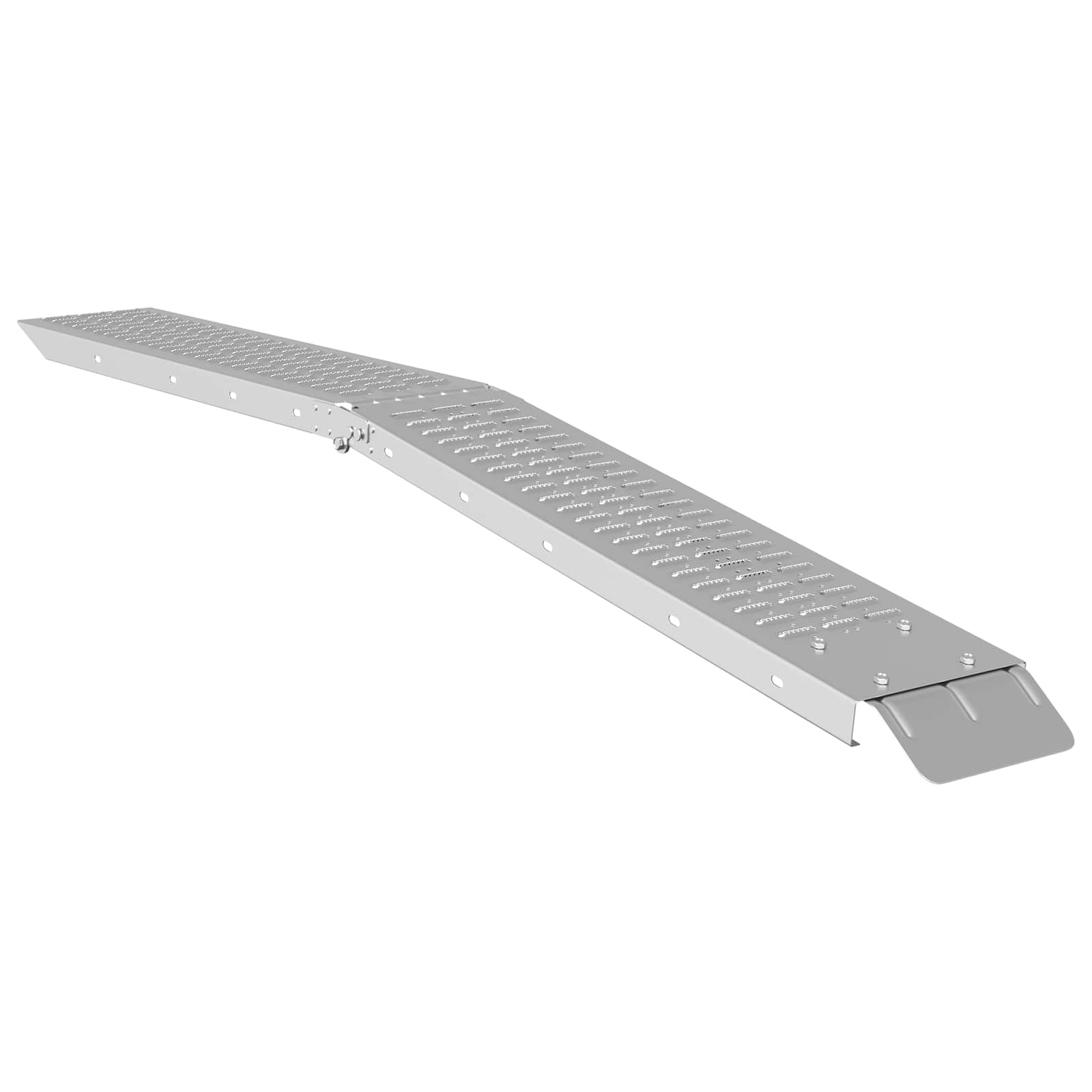Faltbare Rampe 200kg pro Rampe 2 Stk. Silber 200 kg pro Rampe