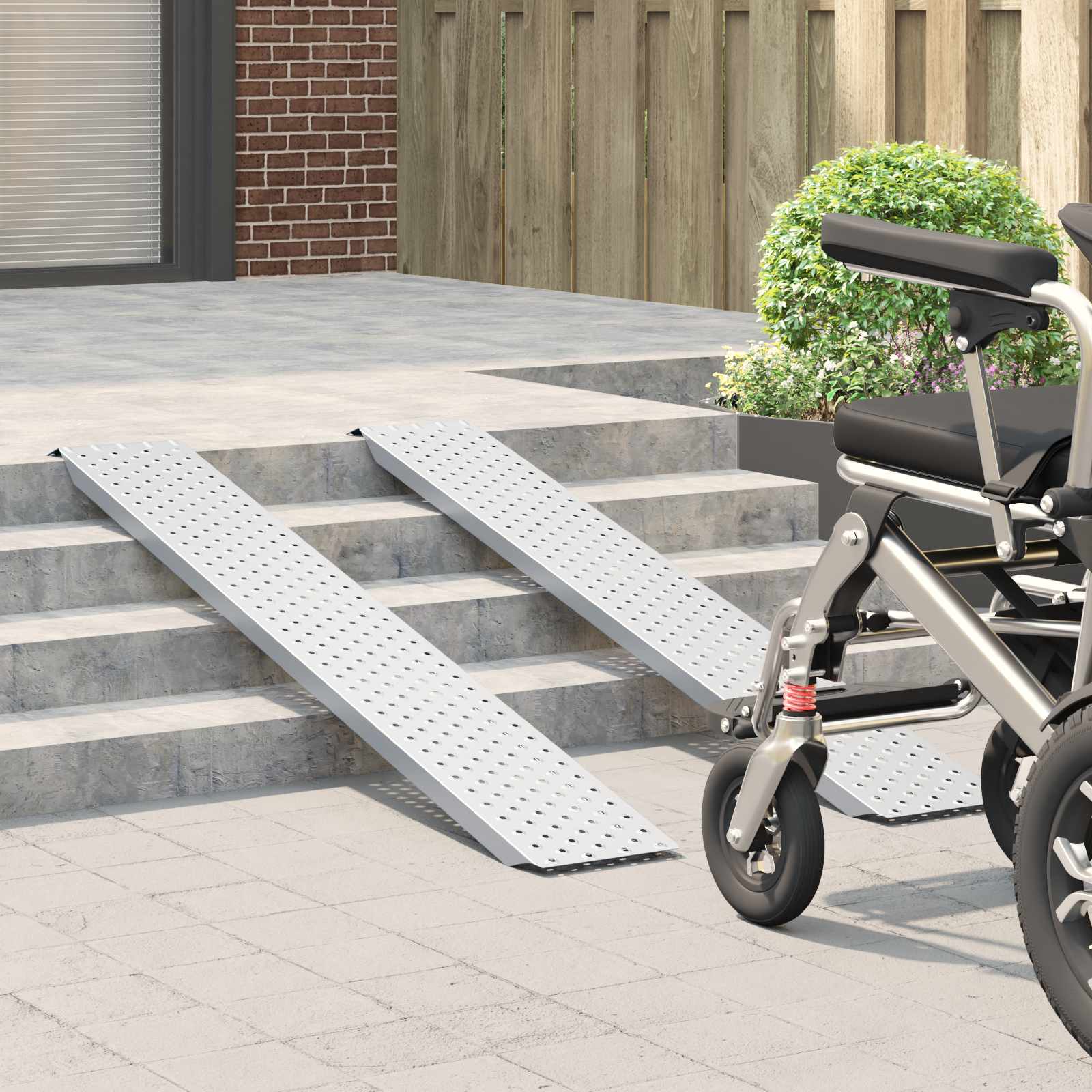 Lade Rampe 200 kg Silber 200 kg pro Stück Verzinkter Stahl