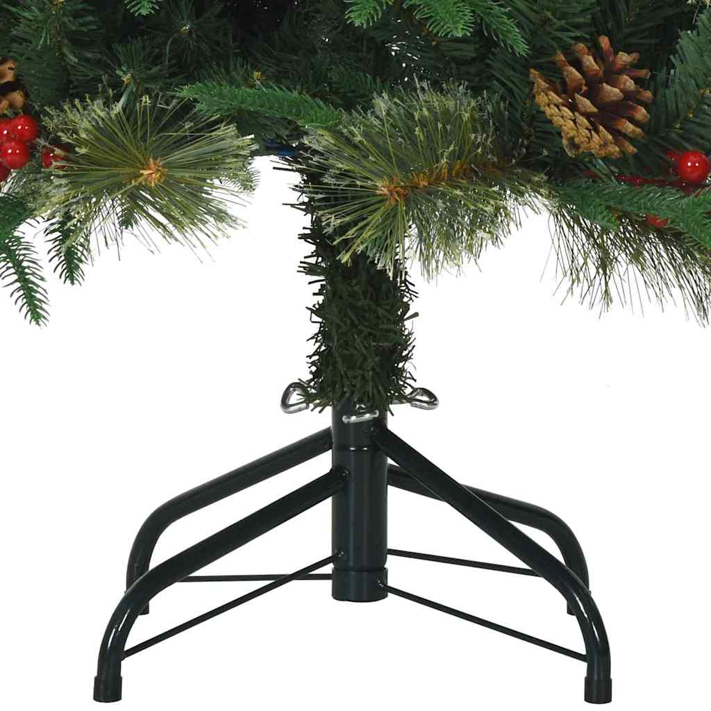 Künstlicher klappbarer Weihnachtsbaum Grün 150 cm