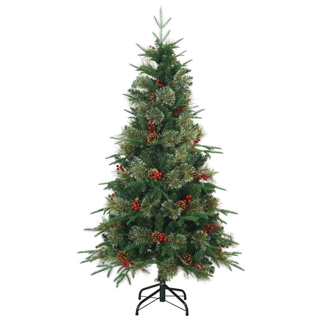 Künstlicher klappbarer Weihnachtsbaum Grün 150 cm