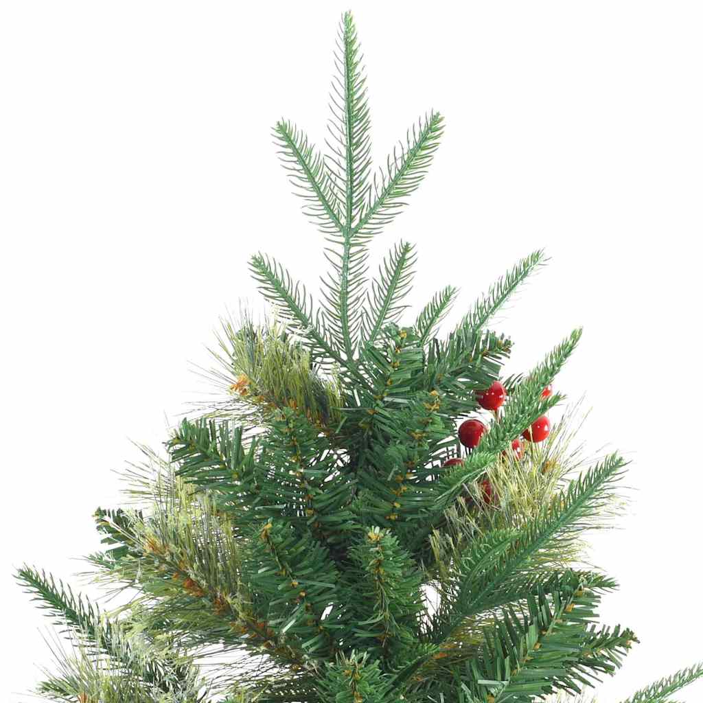 Künstlicher klappbarer Weihnachtsbaum Grün 180 cm